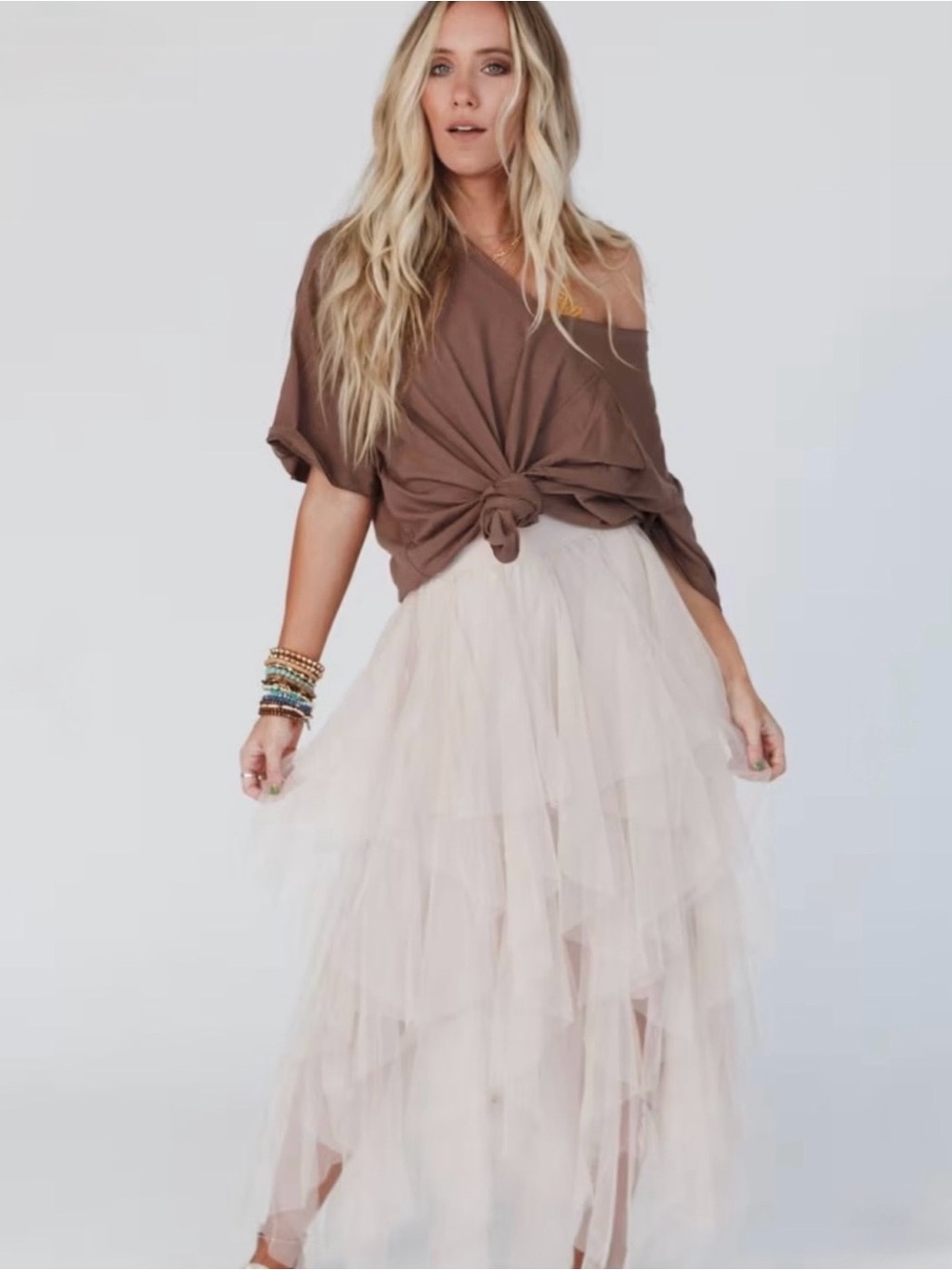 NWOT Boho Ballerina Skirt